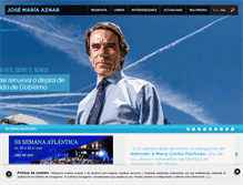 Tablet Screenshot of jmaznar.es